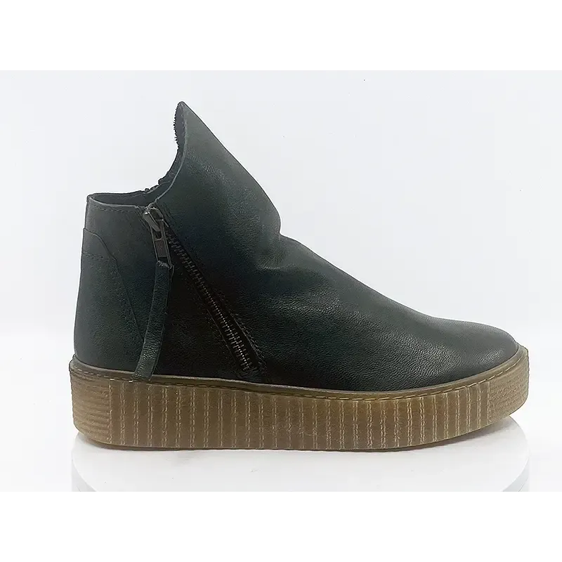 Boots 411 Kaki Cuir Boots 411 Kaki Cuir