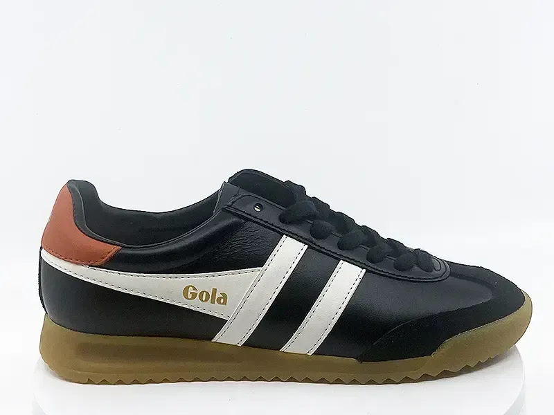 Sneakers Torpedo Noir Blanc Orange