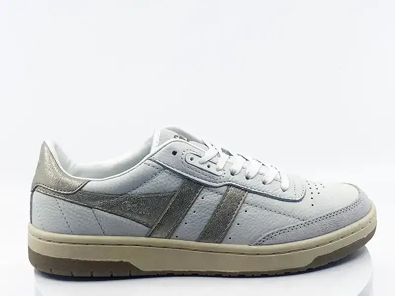 Sneakers Falcon Blanc cassé-doré