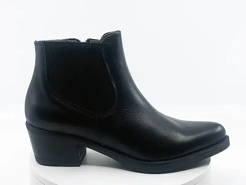 Boots 6416 Noir cuir