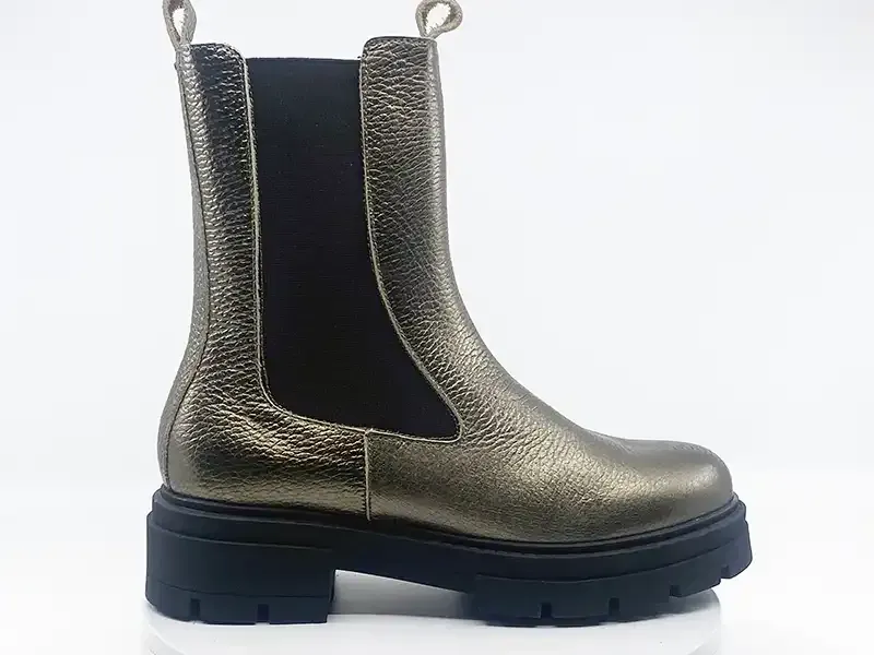 Boot 6127 Or cuir
