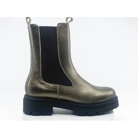 Boot 6127 Or cuir