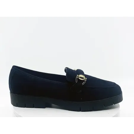 Mocassins Muse Bleu Nuit nubuck