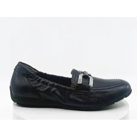 Mocassins 24653 Noir cuir