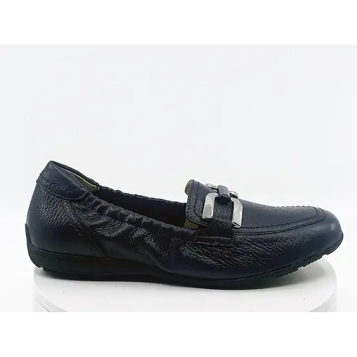 Mocassins 24653 Noir cuir