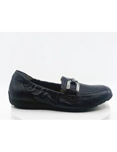 Mocassins 24653 Noir cuir