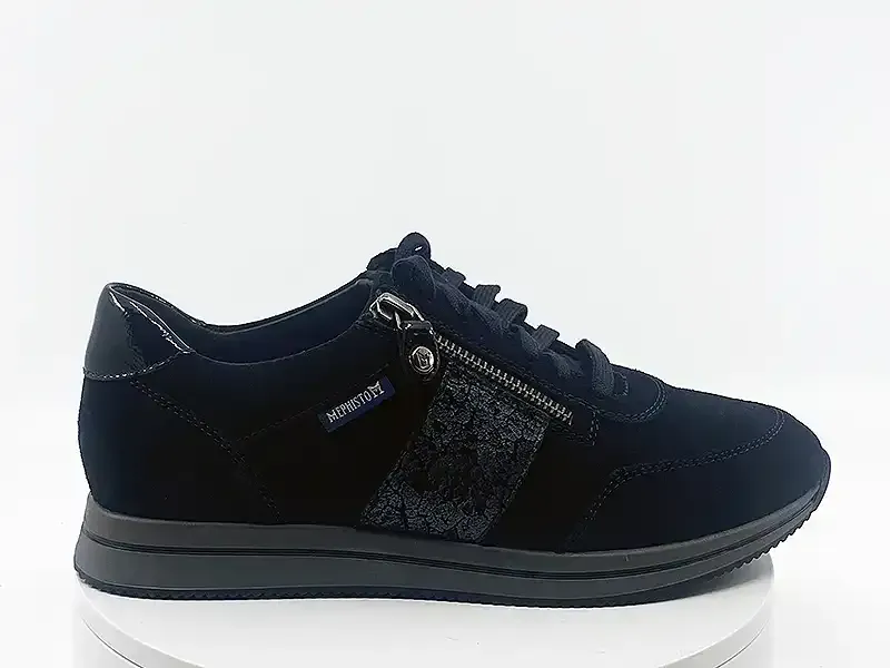 Sneakers Louma Bleu nubuck