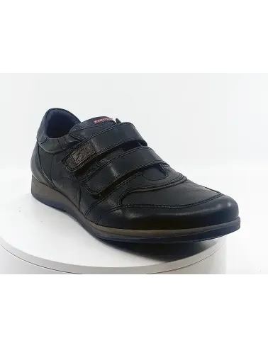 Fluchos 9262 - Mocassins en cuir pour homme avec semelle antidérapante