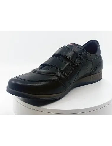 Fluchos 9262 - Mocassins en cuir pour homme avec semelle antidérapante