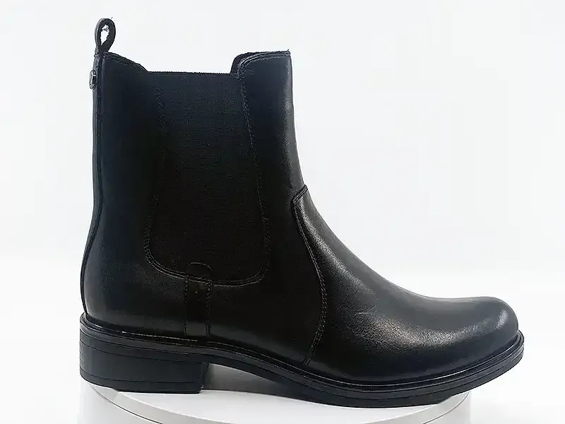 Bottines 25304 Noir cuir