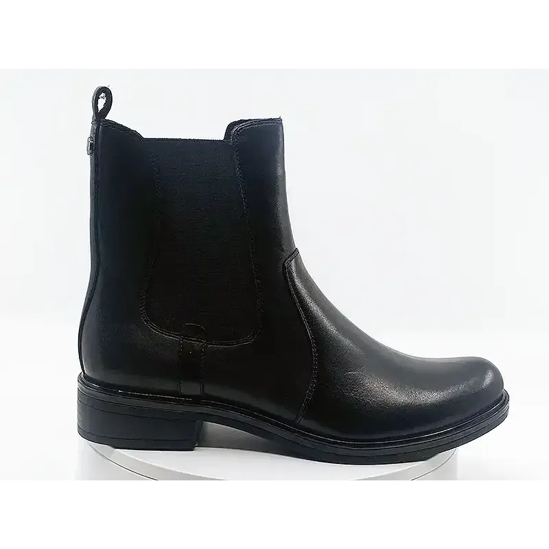 Bottines 25304 Noir cuir Bottines 25304 Noir cuir