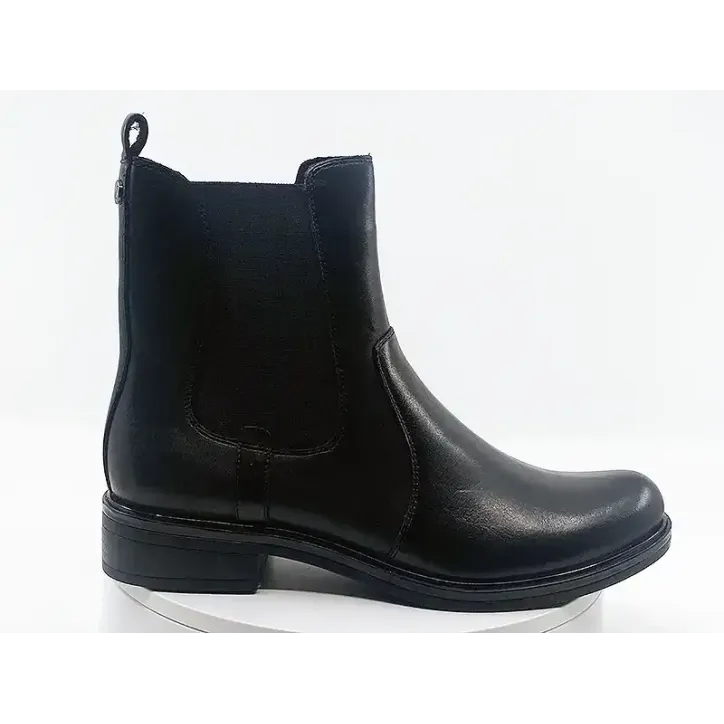Bottines 25304 Noir cuir