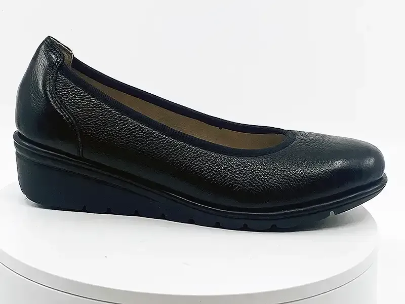 Ballerines 22101 noir cuir