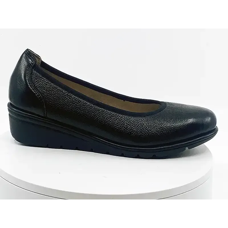 Ballerines 22101 noir cuir