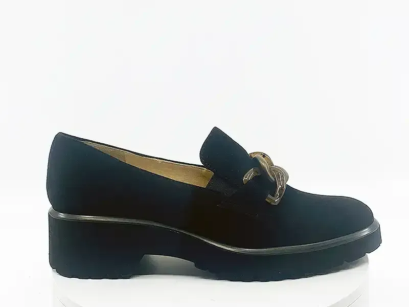 Mocassins 32086 Noir Nubuck
