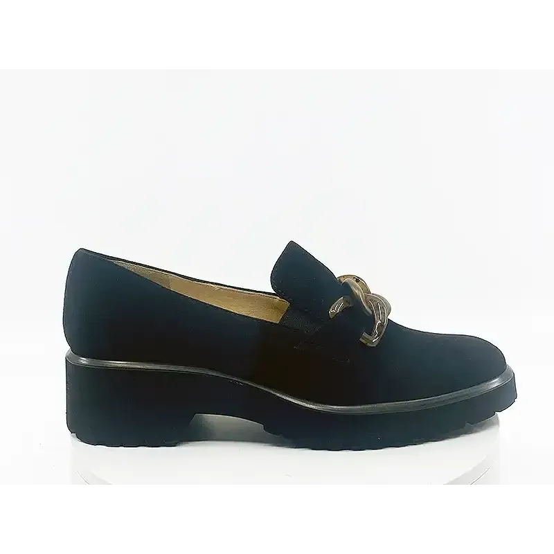 Mocassins 32086 Noir Nubuck Mocassins 32086 Noir Nubuck
