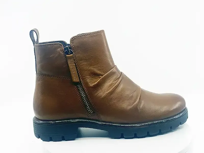 Boots 29601 Camel Cuir