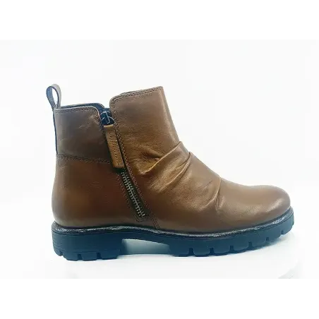 Boots 29601 Camel Cuir