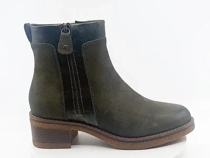 Boots 25064 kaki Doré Nubuck - MARCO TOZZI