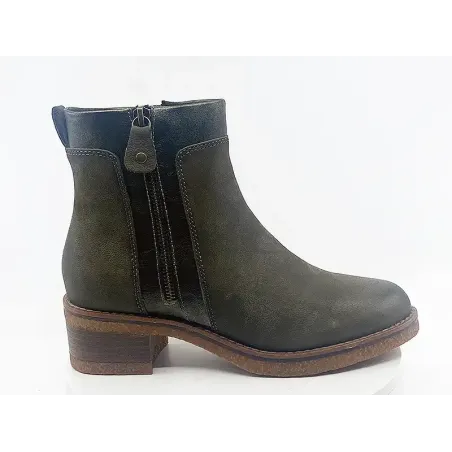 Boots 25064 kaki Doré Nubuck - MARCO TOZZI
