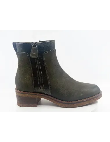 Boots 25064 kaki Doré Nubuck - MARCO TOZZI