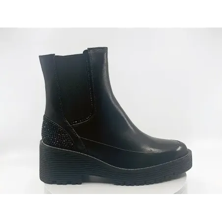 Boots Sadhy-04 Noir Cuir