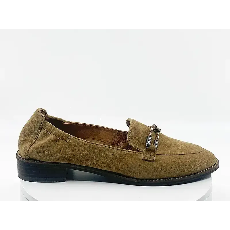 Mocassins Isco Beige velours Mocassins Isco Beige velours