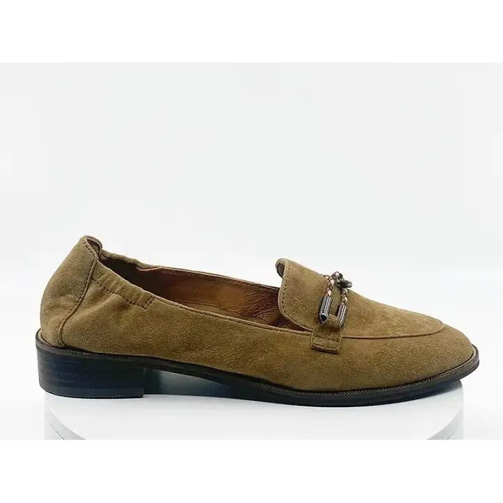 Mocassins Isco Beige velours