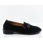 Mocassins Isco Noir Velours Mocassins Isco Noir Velours