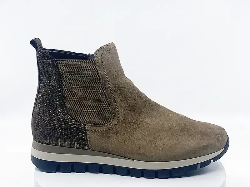 Boots 56451 Taupe Velours