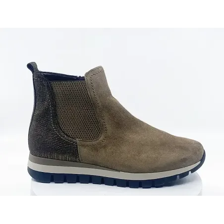 Boots 56451 Taupe Velours