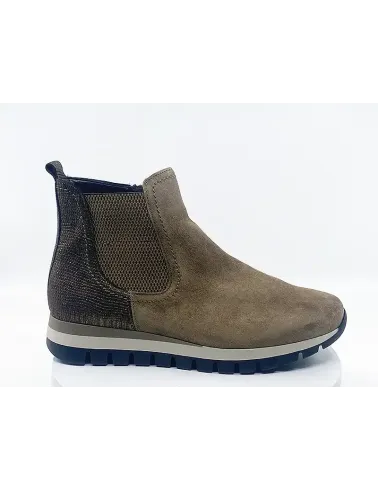Boots 56451 Taupe Velours