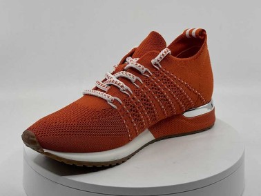 Chaussures Reqins INES orange pour Femme | FRANCEL CHAUSSURES
