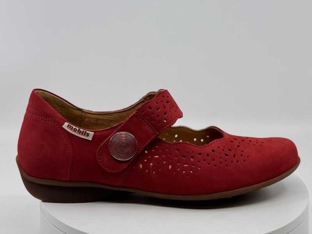 Ballerines Fabienne rouge MEPHISTO