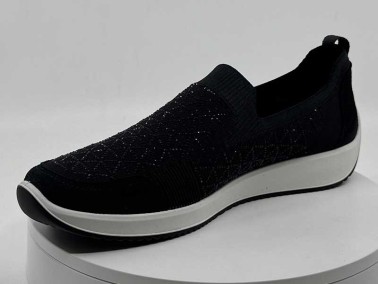Derby noir ARA pour femme chez FRANCEL Chaussures