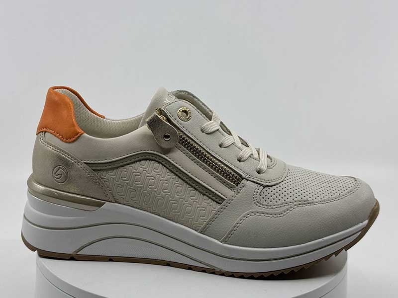 Derby d0t10 beige dore orange  REMONTE