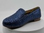 Mocassins 20100 bleu ciel tressé