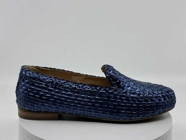 Mocassins 20100 bleu ciel tressé ARA