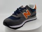 Sneakers ml574eaf gris/noir/orange