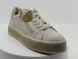 Sneakers  23715 crème paille doré