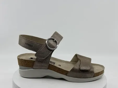 Sandales Oriana Taupe dorée - MEPHISTO