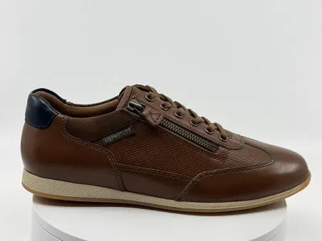 Sneakers Leon camel cuir - MEPHISTO
