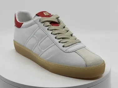 Baskets 100310 blanc corail  I FRANCEL Chaussures