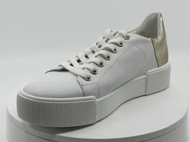 Baskets 103601 blanc-platine I FRANCEL Chaussures