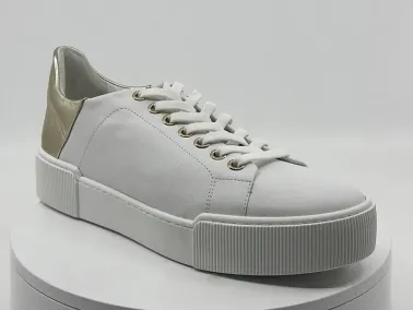 Baskets 103601 blanc-platine I FRANCEL Chaussures