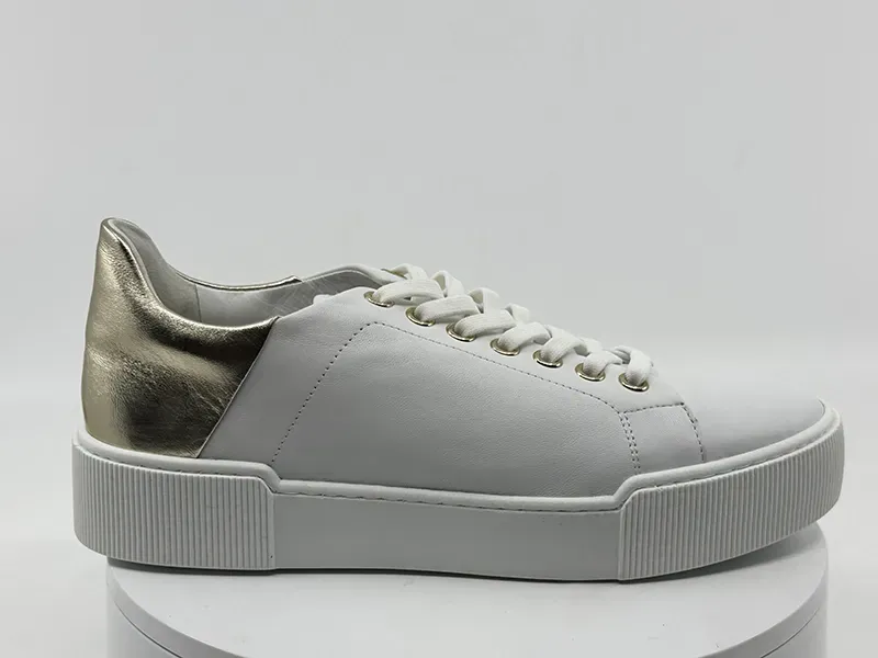 Baskets 103601 blanc-platine