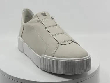 Baskets beige en cuir HÔGL I FRANCEL Chaussurs