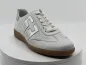Baskets S4016 blanc argent