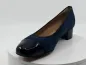 Ballerines 34613 marine cuir