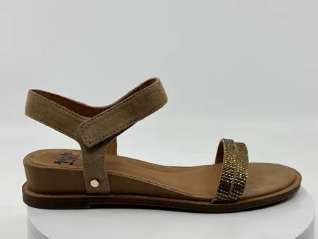 Sandales Ouval beige - Mamz'elle